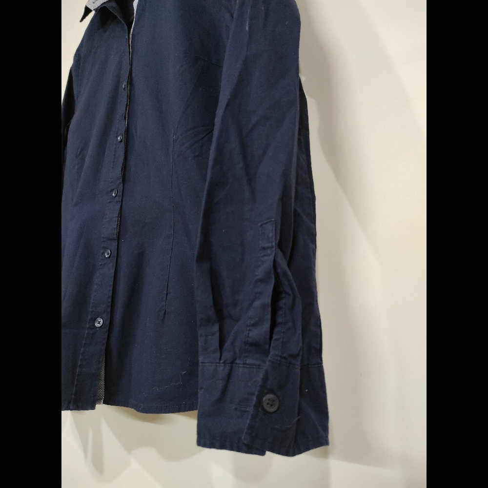 Navy Blue Shirt Women - Picture 9 of 9